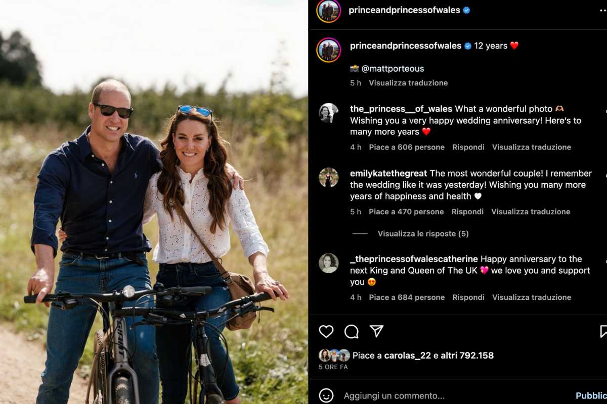 William e Kate mai visti così - TeleReggioCalabria
