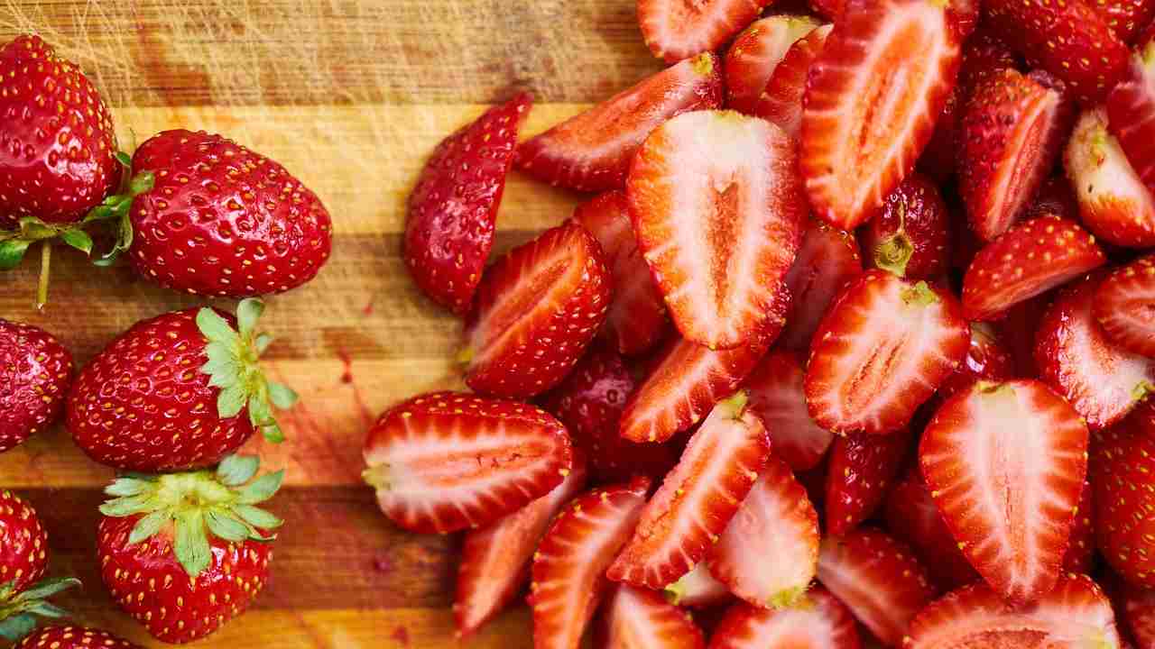 Fragole ottime per i capelli