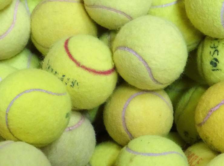 lavatrice palline tennis