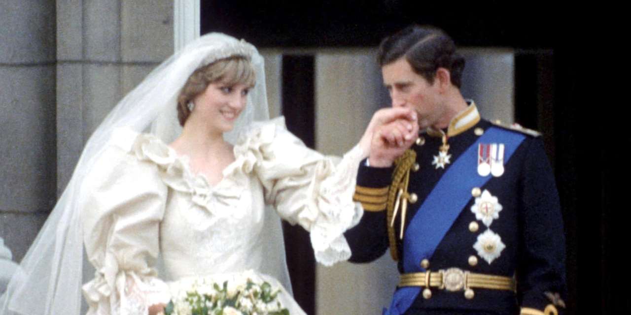 Wedding of Prince Charles and Lady Diana Spencer 29th July 9181 - London